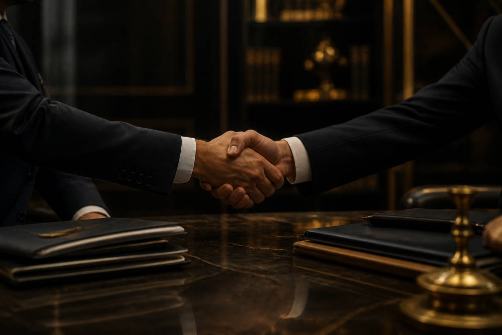 همراهی حقوقی با موکل